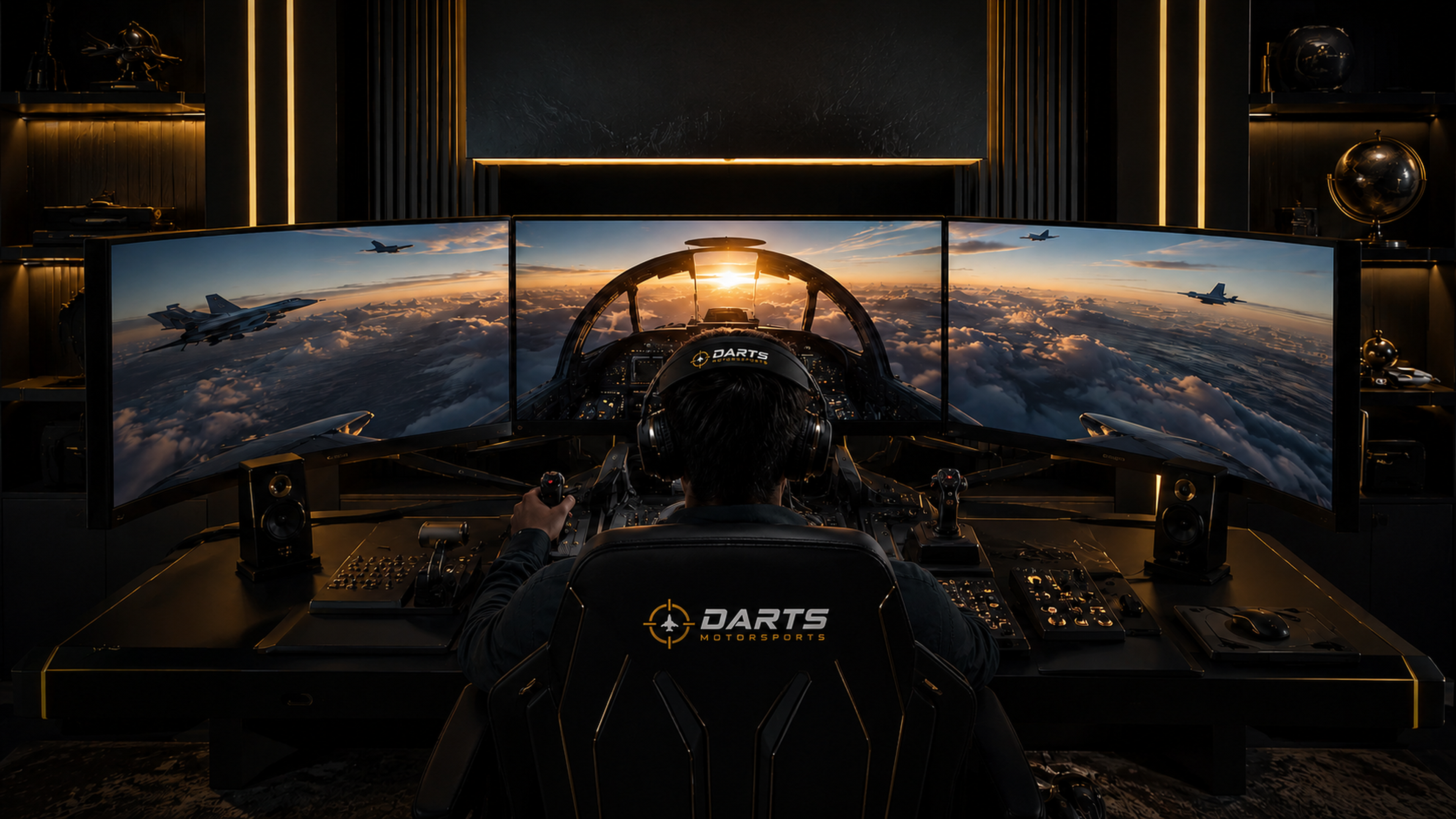 DARTS air combat simulation